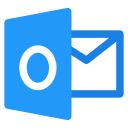 Outlook,Logo,Microsoft,Social,Social media ok 